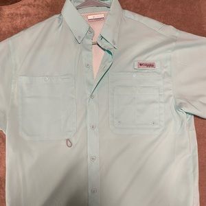 Button down Columbia for men